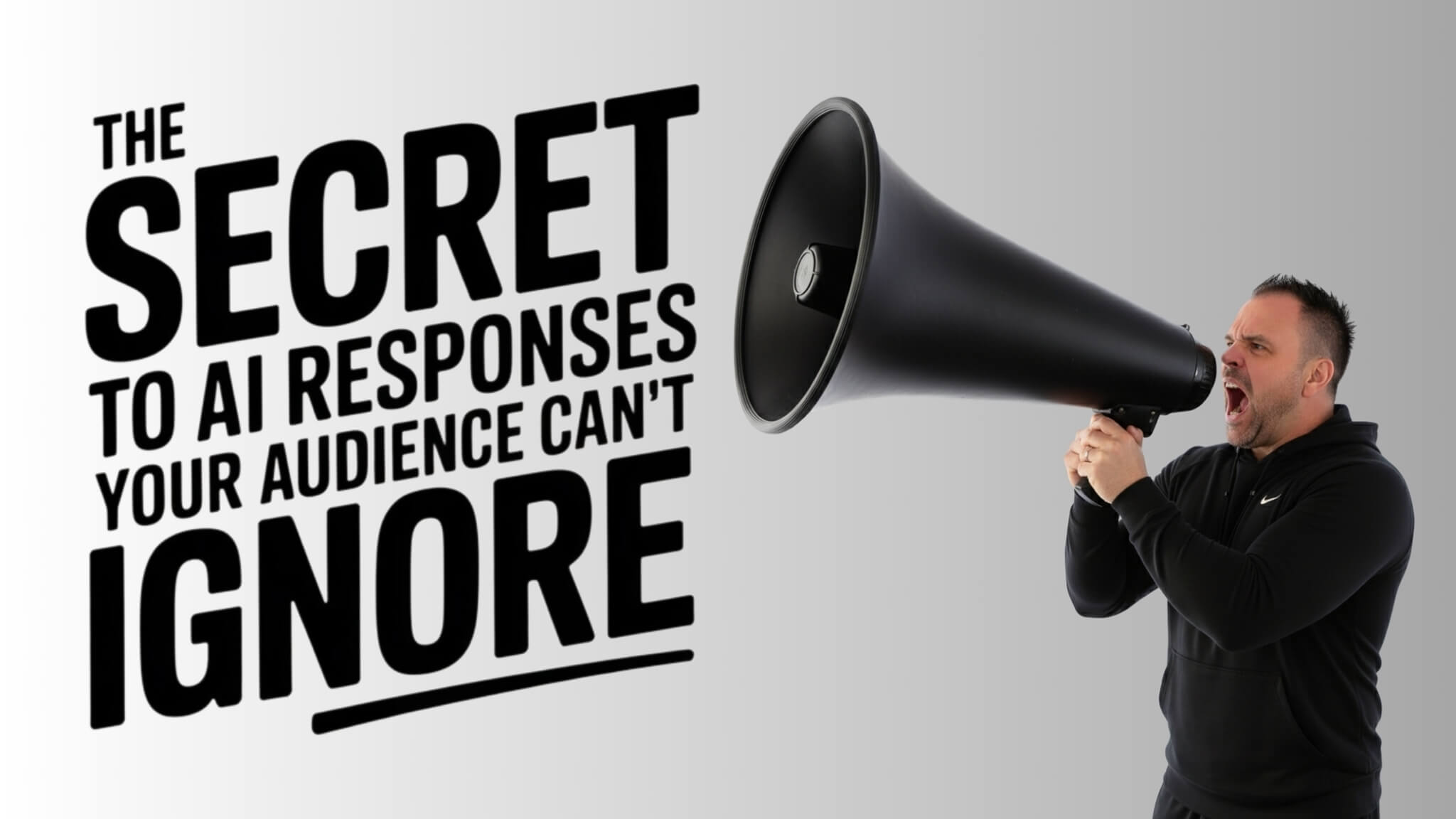 secret_to_ai_responses_v1 the secret to AI responses your audience can't ignore