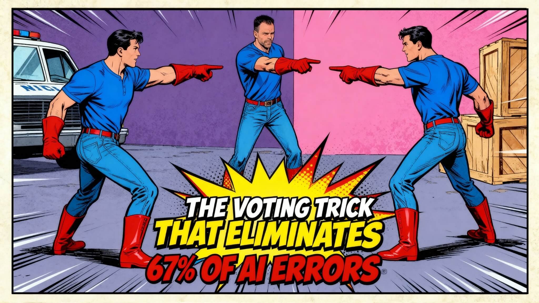 ai_voting_trick_v9 the voting trick that eliminates 67% of AI errors