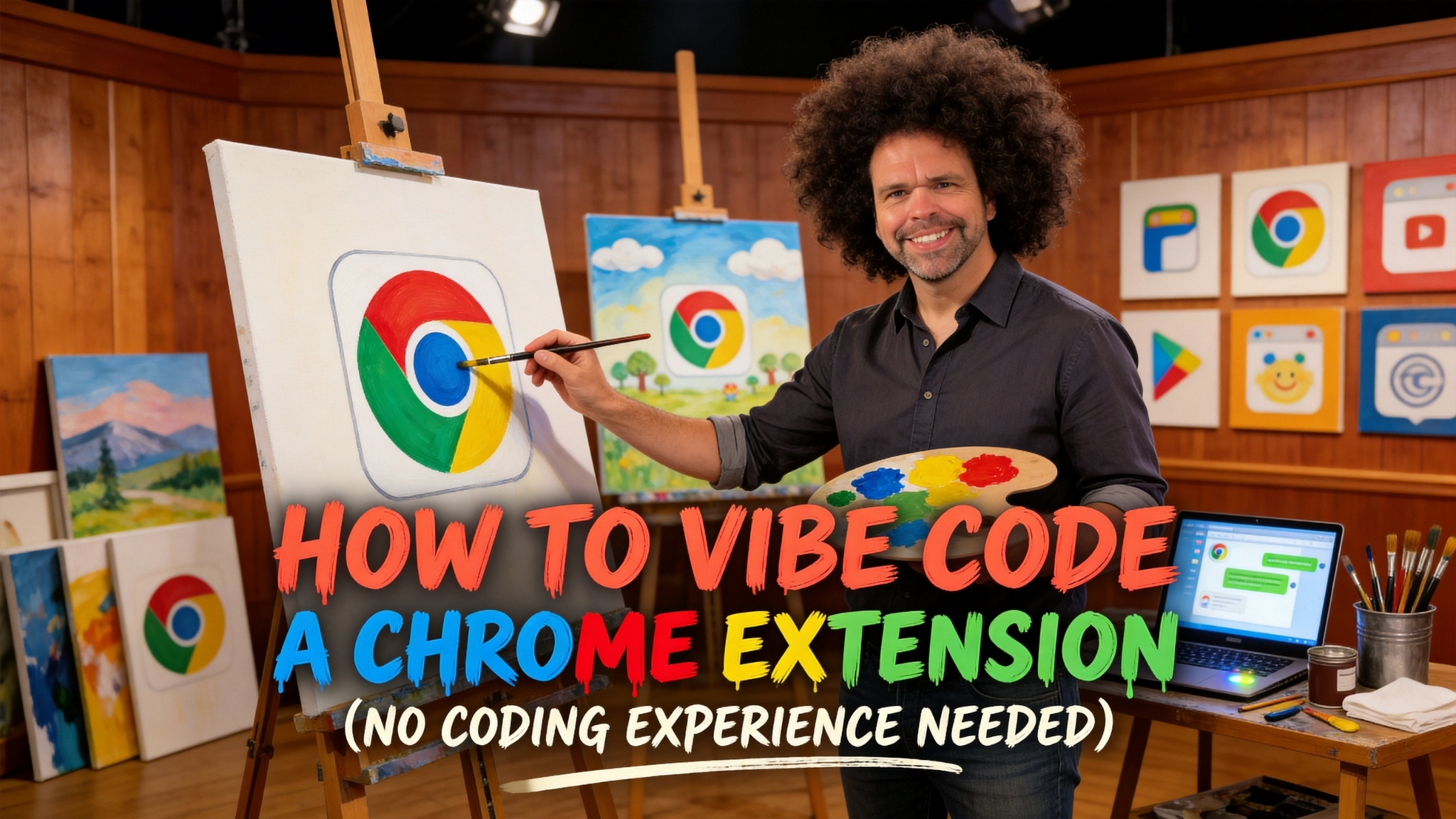 how to vibe code a chrome extension
